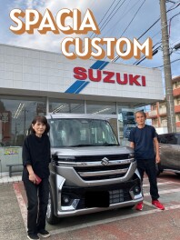 スペーシアカスタムご納車です！！